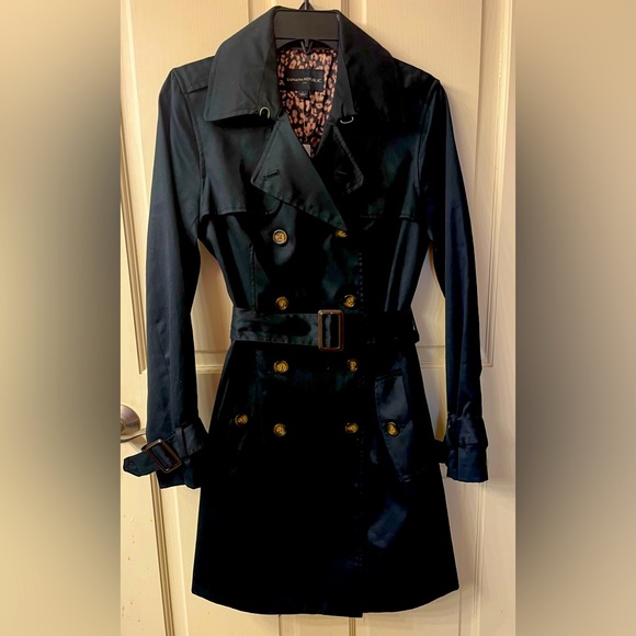 NWT BANANA REPUBLIC 🍁 TRENCH COAT WOMENS Sz SMALL S - Picture 1 of 6